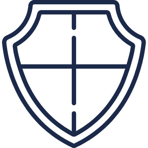 Shield icon representing CFO-tested credibility and defensibility